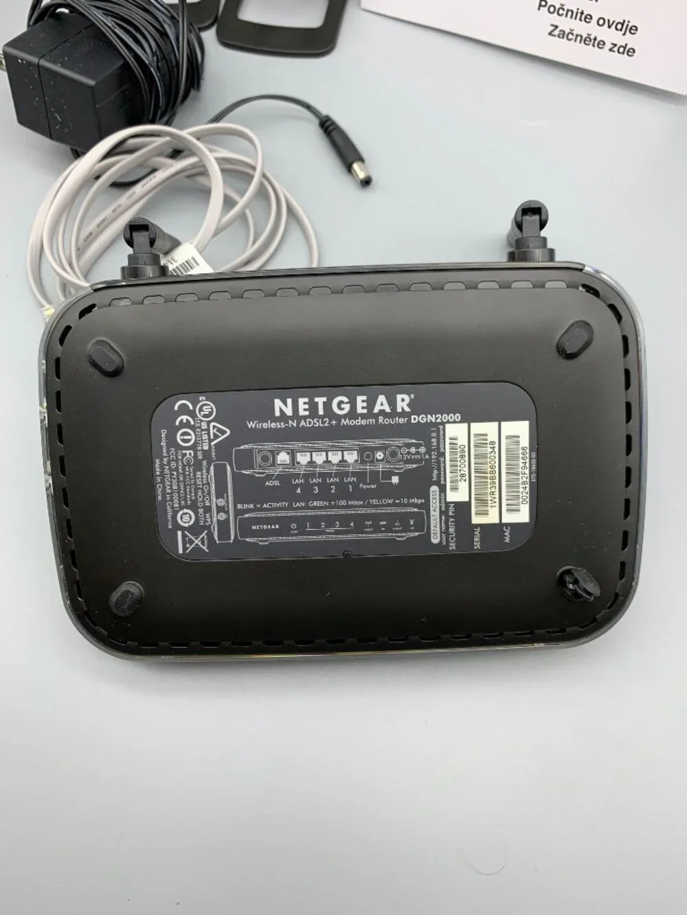 NEW in BOX Neatgear Wireless N300 Router with DSL Modem